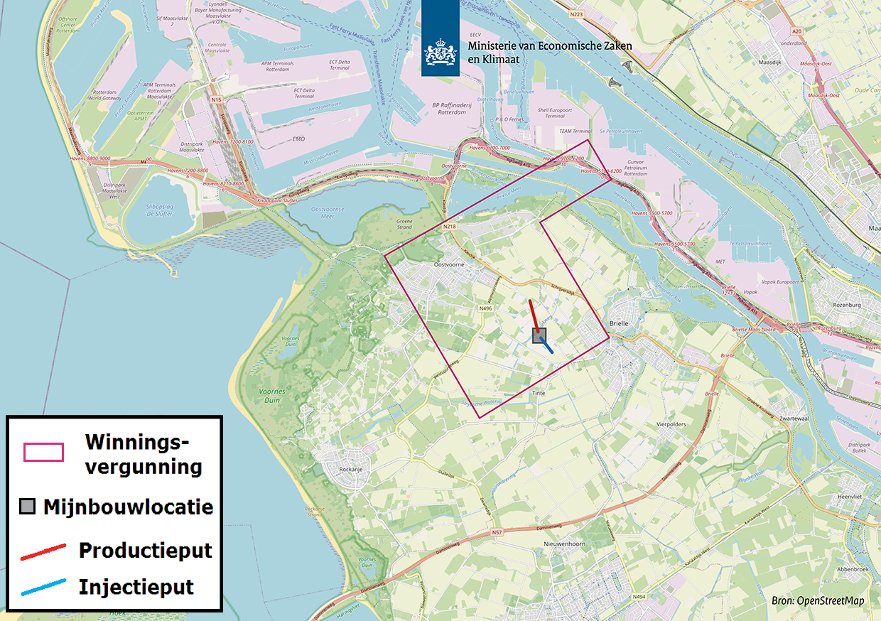 Kaart WP Oostvoorne